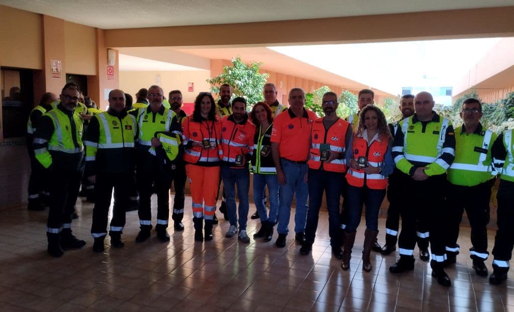 El 061 forma en Granada a 170 guardias civiles en primeros auxilios