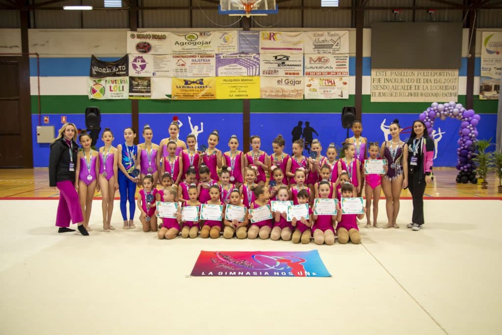 El Club Gimnasia Rítmica Costa Tropical brilla en el ‘I Torneo Nacional de Gójar’