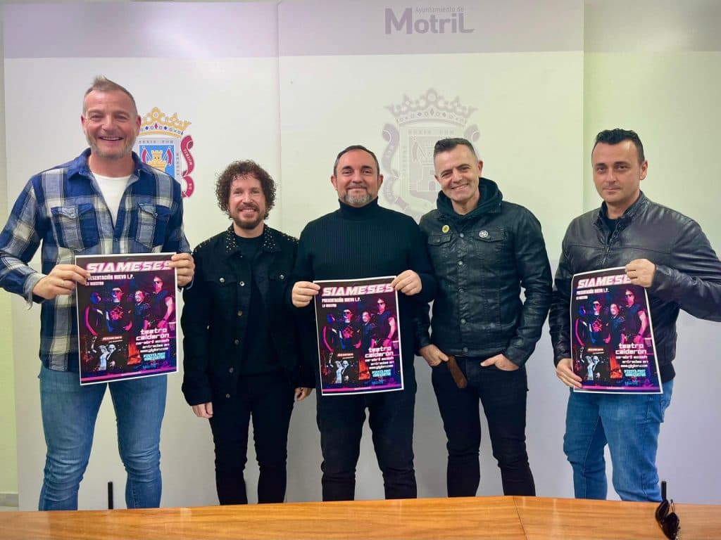 La banda motrileña ‘Siameses’ presentará su nuevo disco ‘Lo nuestro’ en el Teatro Calderón
