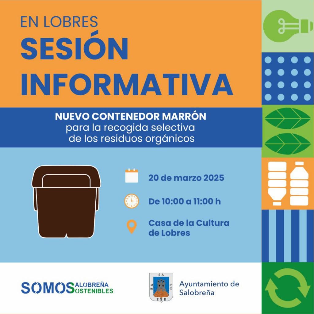 Salobreña convoca una sesión informativa en Lobres sobre la implantación del nuevo contenedor marrón