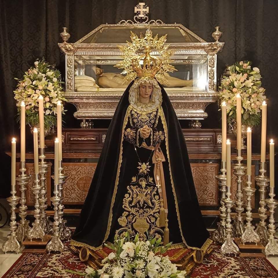 La Cofradía del Santo Sepulcro y Nuestra Señora de los Dolores de Motril celebra su Triduo Cuaresmal