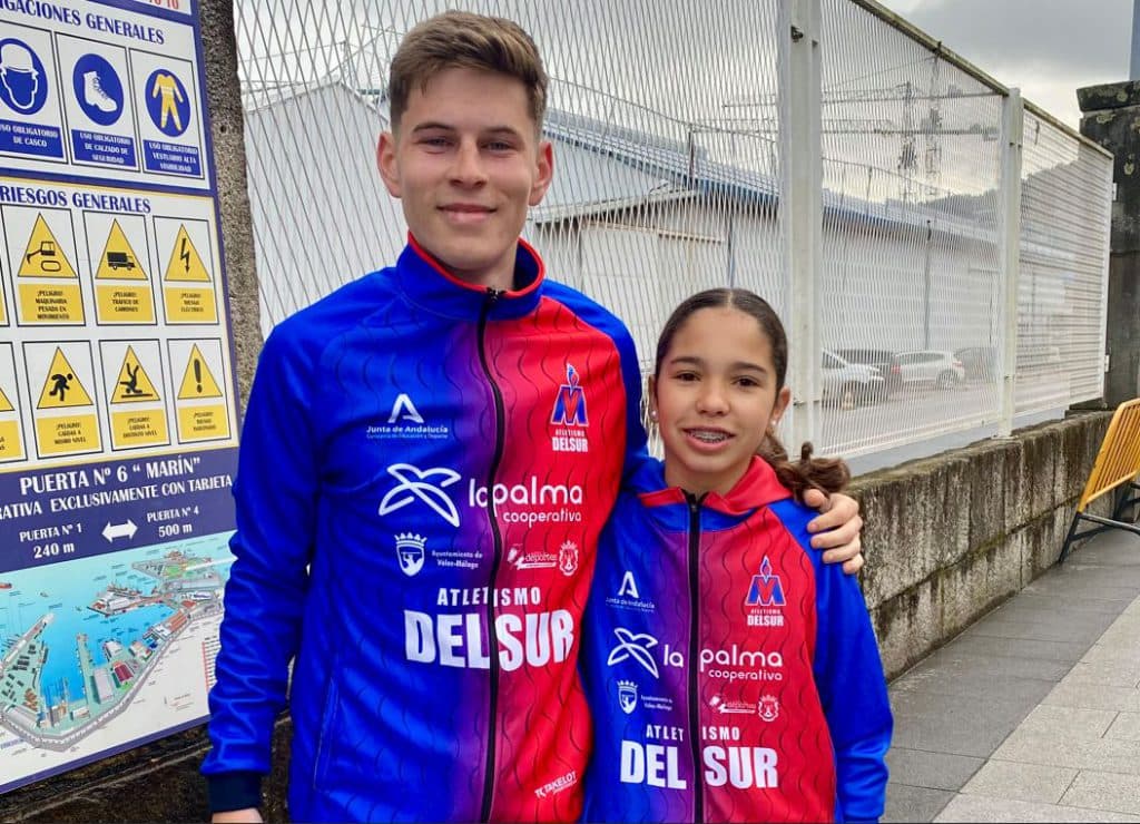 Cuatro atletas representaban al Club DELSUR – Coop. La Palma en el español de marcha