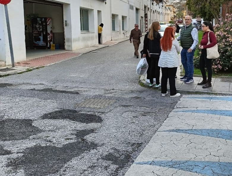 AxSí-Motril pide que se incluyan calles de La Fabriquilla en el plan de asfaltado
