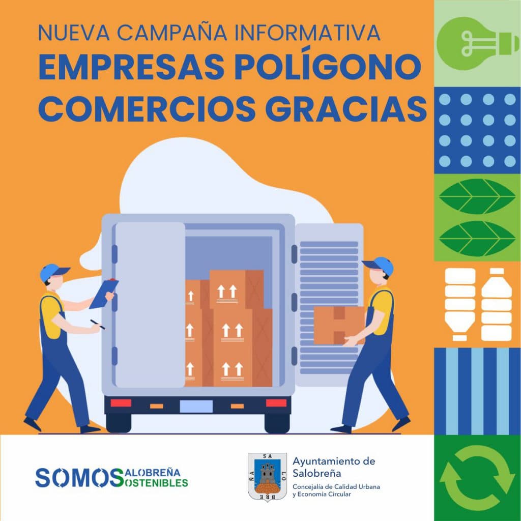 El Ayuntamiento de Salobreña visitará a las empresas del polígono y a los comercios para agradecerles su buen uso del servicio de recogida de residuos puerta a puerta