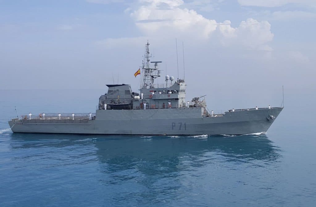 El Patrullero de Altura ‘Serviola’ refuerza la vigilancia marítima en el mar de Alborán y estrecho de Gibraltar