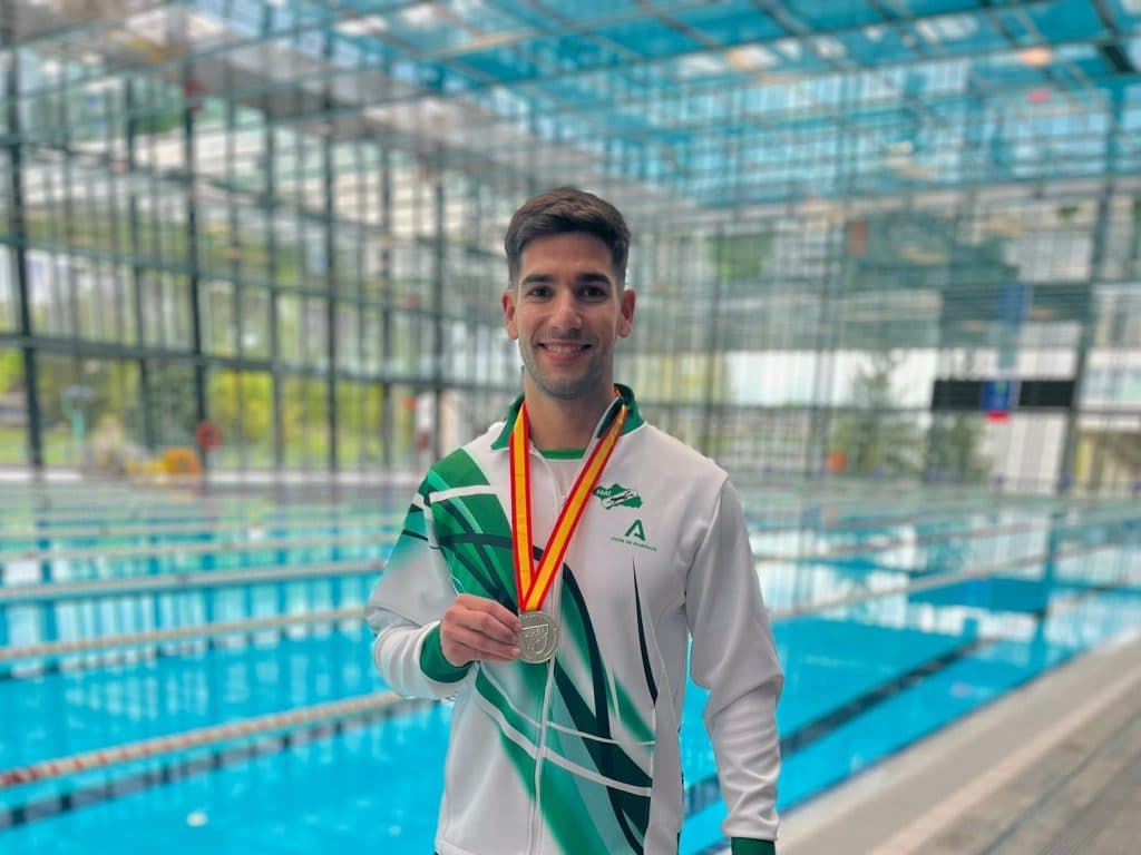 El sexitano Emanuel Montes García, subcampeón de España y de Andalucía en apnea indoor