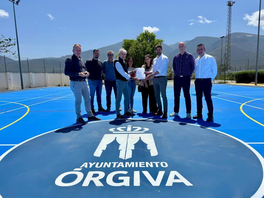 Diputación destina más de 33.000 euros a la remodelación del Polideportivo Municipal Mancanzuña de Órgiva