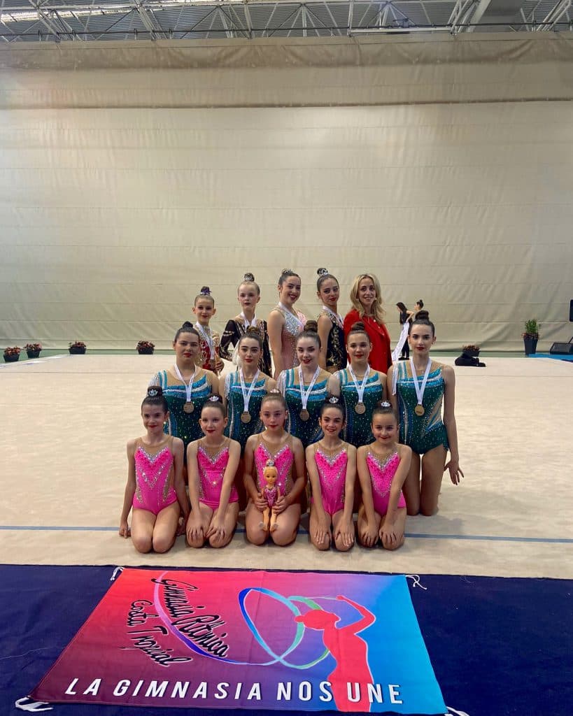 El Club Gimnasia Rítmica Costa Tropical de Motril sigue demostrando que su cantera es muy prolífica