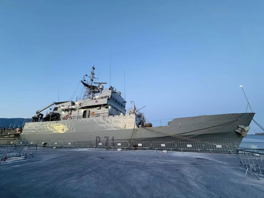 El Patrullero de la Armada Española ‘Serviola’ puede ser visitado en el Puerto de Motril este sábado y domingo