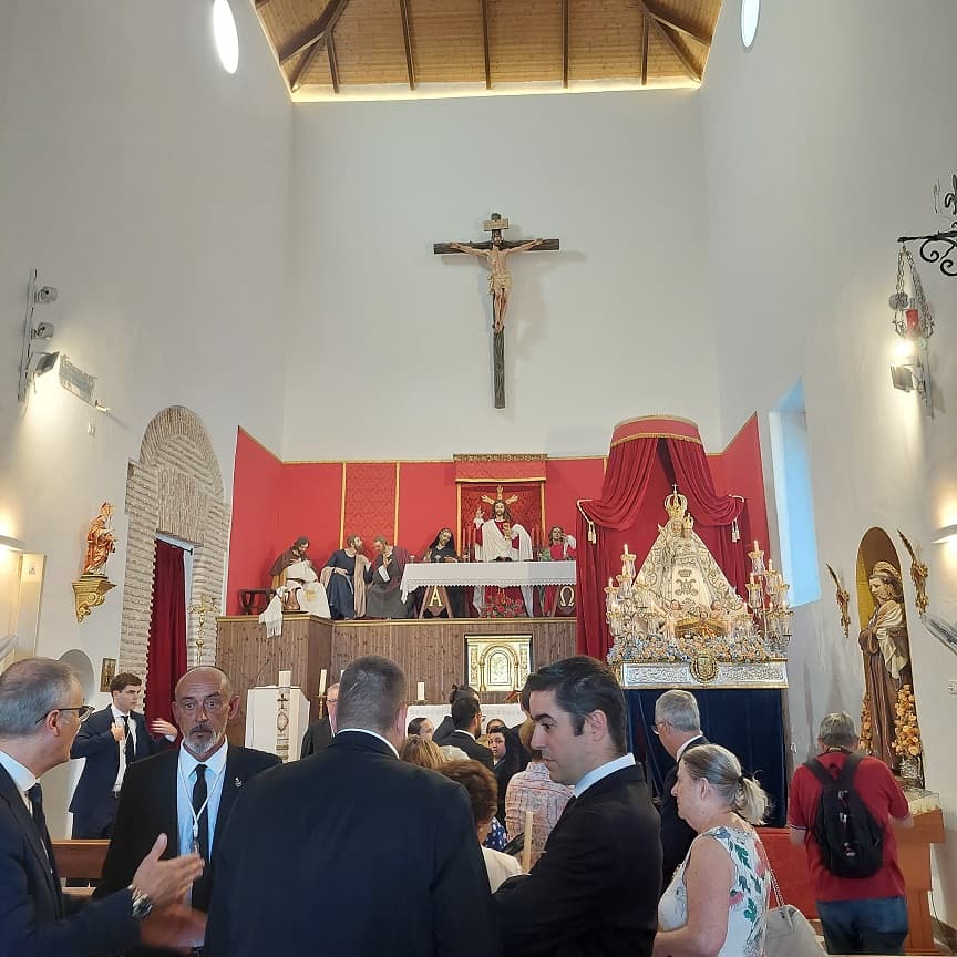 LAS ANGUSTIAS ACOGE A LA VIRGEN DE LA CABEZA EN SU CUARTA VISITA PASTORAL