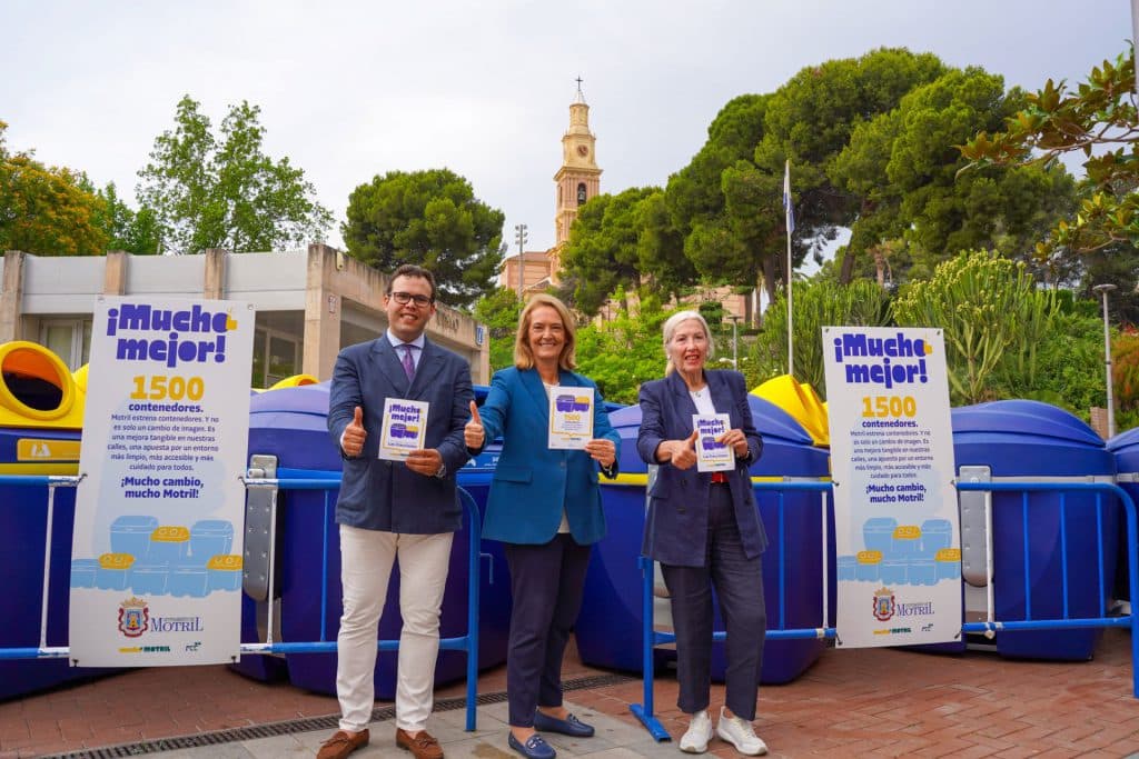 Motril renueva toda su flota de contenedores con 1.500 unidades