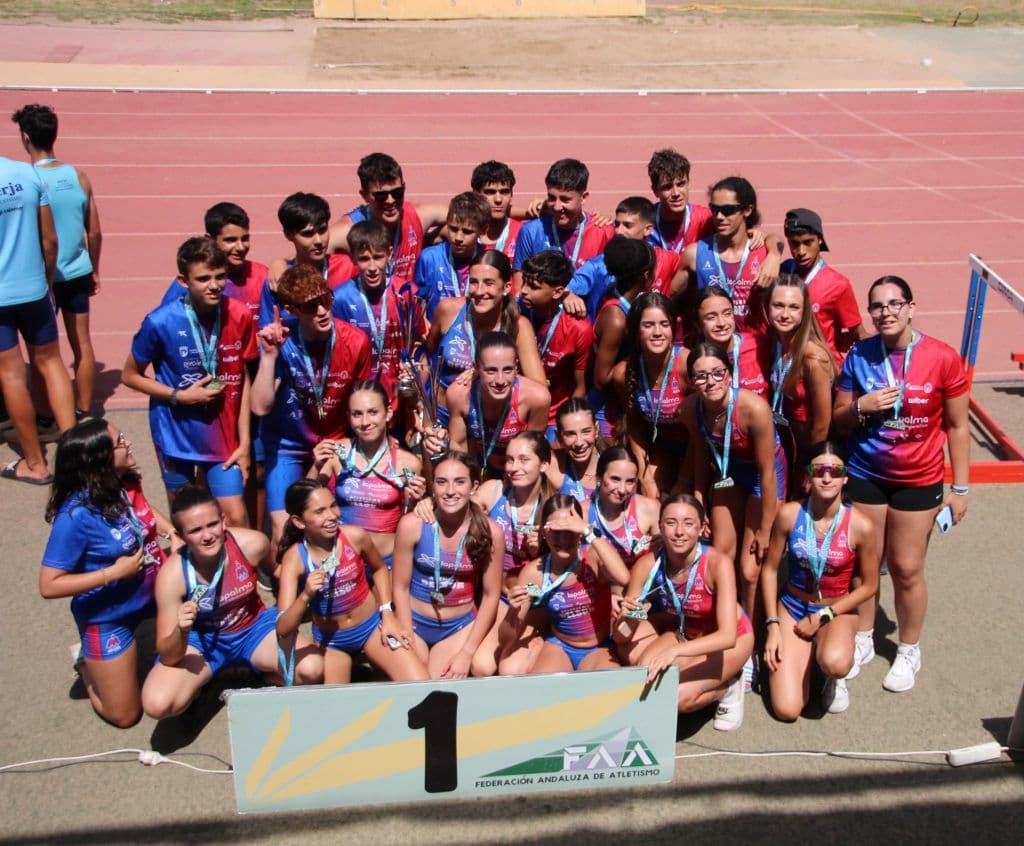 Fin de semana de grandísimos resultados para los atletas DELSUR – Cooperativa La Palma en dos campeonatos de Andalucía
