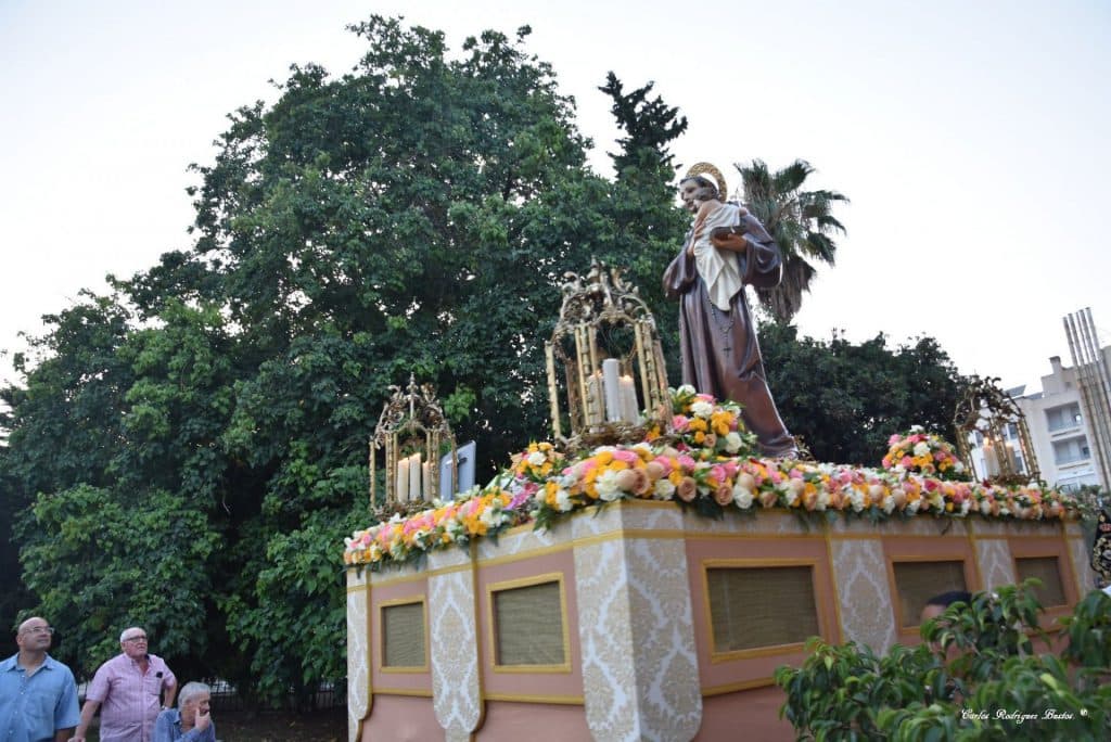 Fervor y tradición en la procesión de San Antonio de Padua en Motril