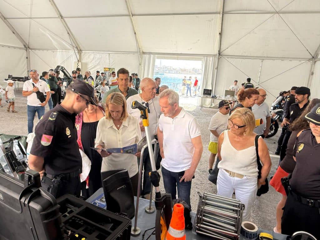 La Policía Portuaria recibe su reconocimiento en la Jornada de Puertas Abiertas del Puerto de Motril