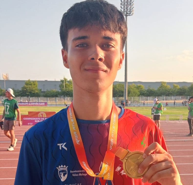 El atleta DELSUR – Coop. La Palma Sergio Granado, se proclama campeón de España
