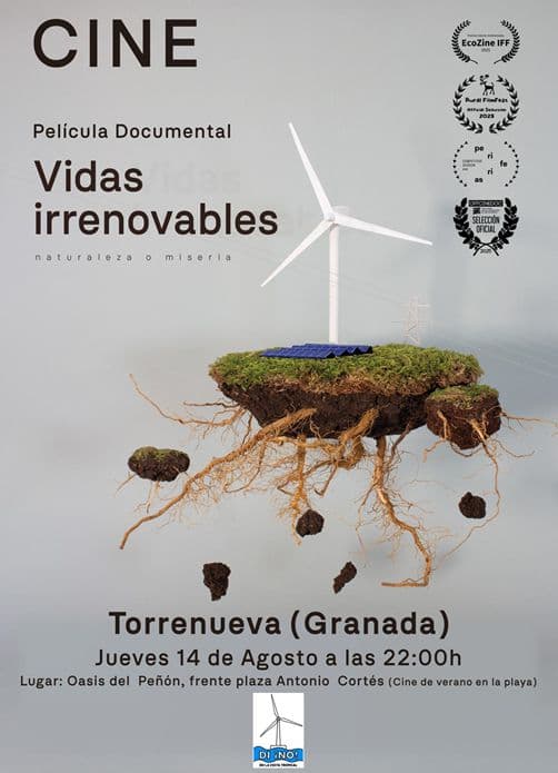 La plataforma ciudadana “¡DI NO! a los molinos en la Costa Tropical” intensifica su campaña estival contra los macro parques eólicos marinos en la costa granadina