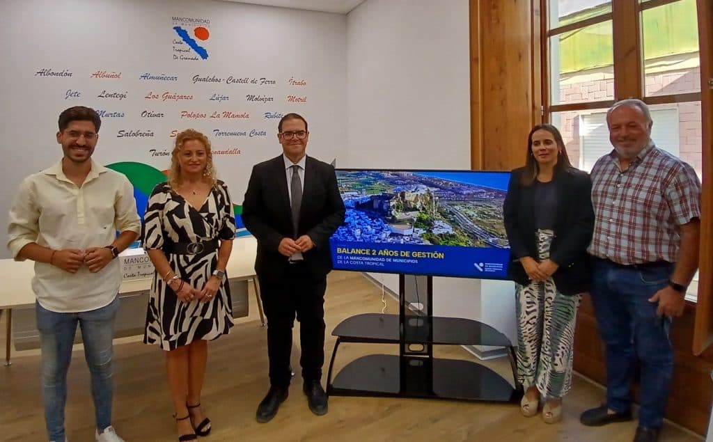 Rafael Caballero hace un balance “positivo” de la gestión realizada por Mancomunidad en la Costa Tropical tras los dos primeros años de mandato