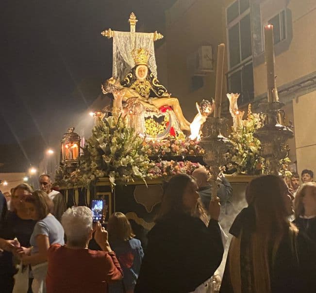 La Hermandad de la Virgen de las Angustias de Motril adelanta la hora de la salida procesional 2025