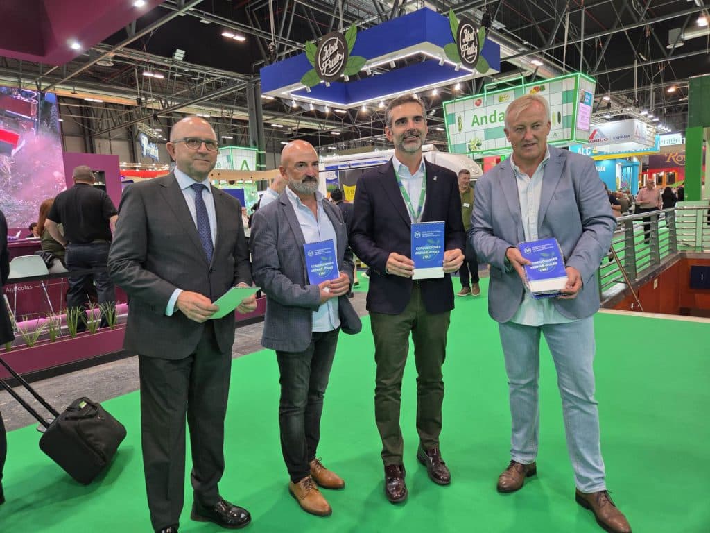 La Comunidad General de Regantes reivindica en Fruit Attraction la urgencia de las canalizaciones Béznar–Rules