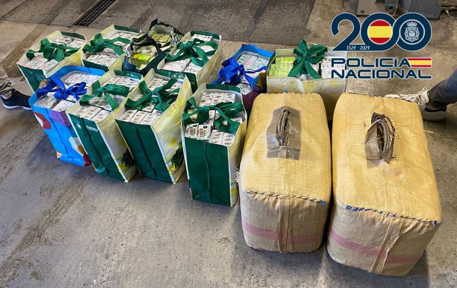 Detenida en Granada una persona que trasladaba en un coche más de 325 kilos de hachís