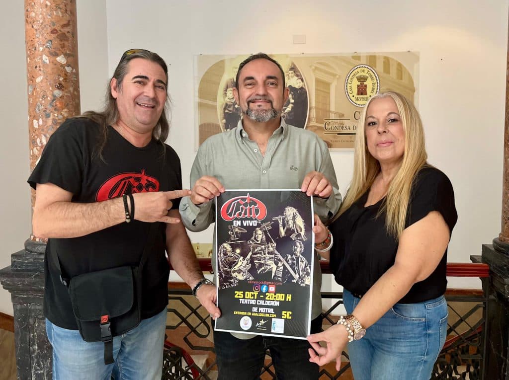 La mítica banda de rock motrileña Caín volverá a sonar en un concierto histórico en el Teatro Calderón