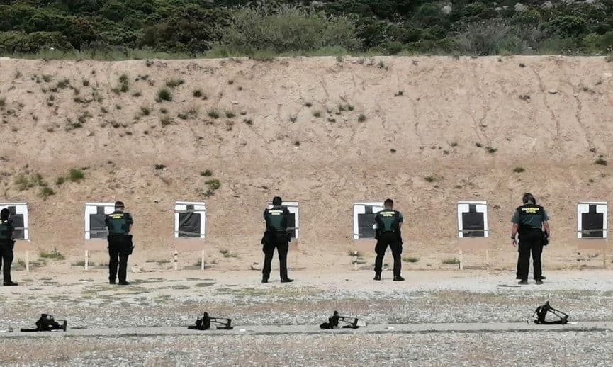 Indignación en la Guardia Civil de Granada: AUGC denuncia la falta de servicios básicos en las prácticas de tiro
