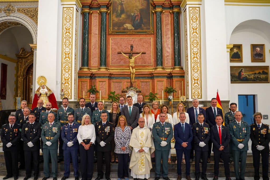 La Guardia Civil en Motril celebra los actos conmemorativos en honor a su Patrona, la Virgen del Pilar