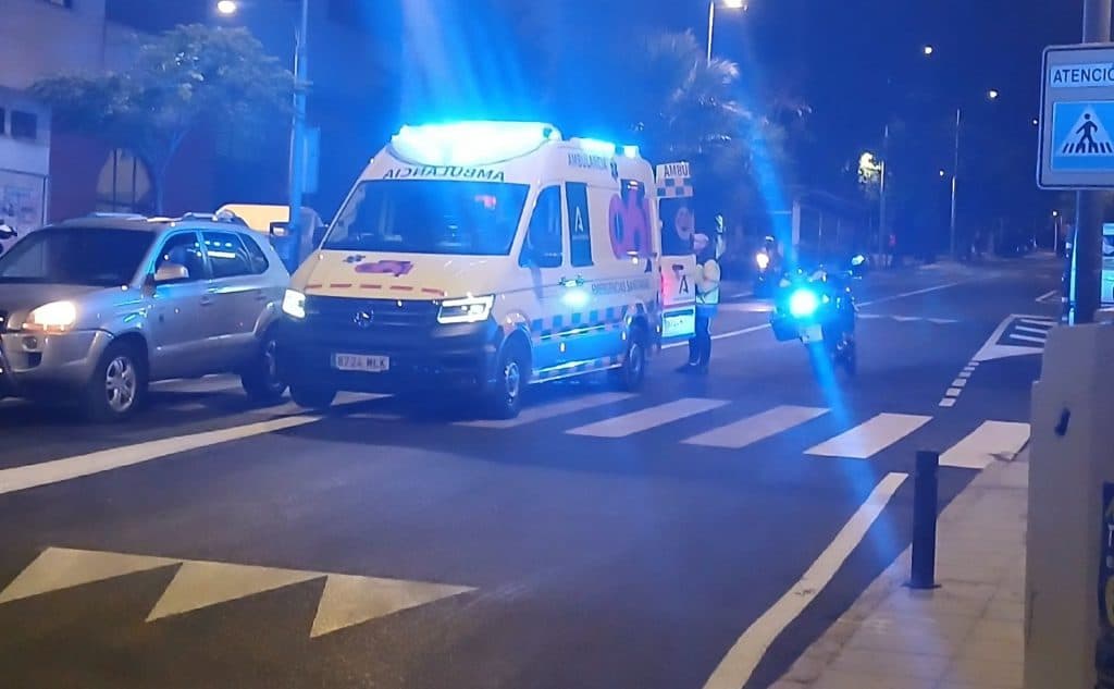 Una mujer atropellada en la Avda. Enrique Martín Cuevas de Motril