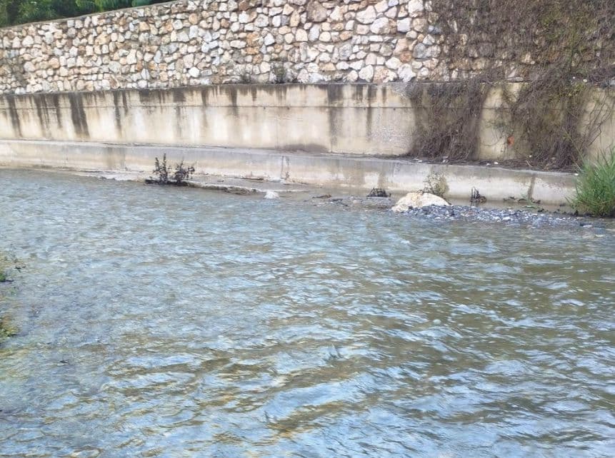 Almuñécar ha registrado 70 litros/m2 de agua de lluvia, 120 en Cázulas bajando por Río Verde durante todo el fin de semana