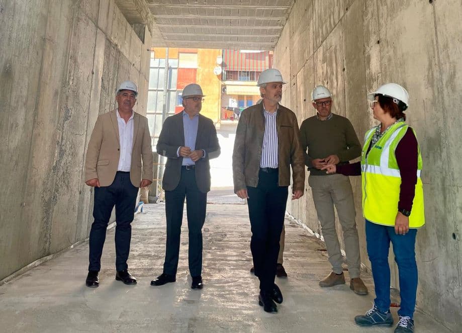 Órgiva celebra el avance de las obras de la nueva sede judicial