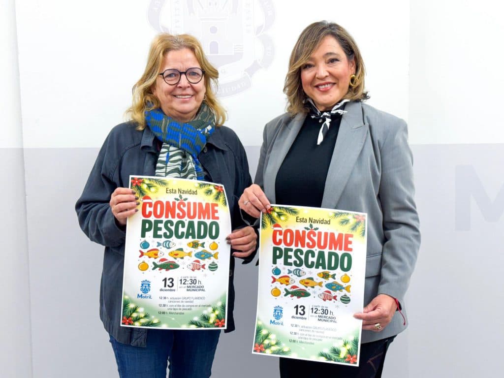 El área de Pesca impulsa el consumo de pescado local con una jornada festiva en el Mercado Municipal de Motril