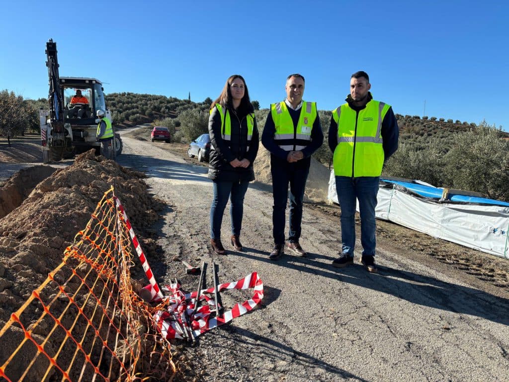 Diputación destina más de 185.000 euros a la mejora de la red de abastecimiento de agua de Guadahortuna