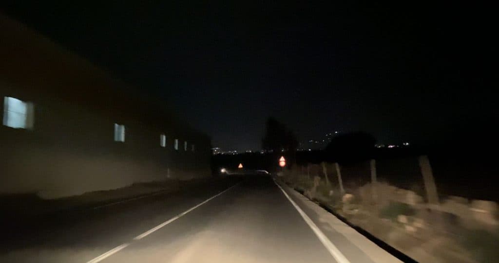 AxSí Motril denuncia la falta de alumbrado público en el camino de Las Ventillas