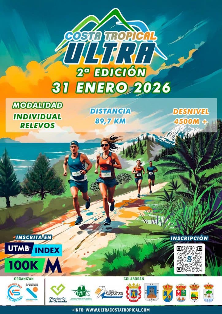 Mancomunidad y Club Deportivo de Montaña Vértice Sur organizan la II Ultra Costa Tropical