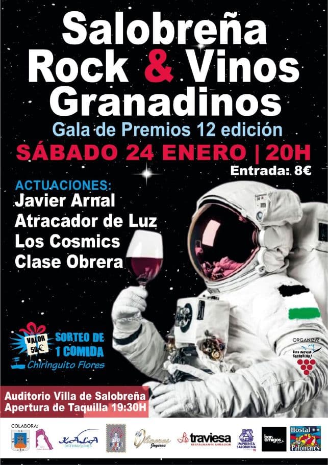 12ª edición Gala de Premios Salobreña Rock&Vinos Granadinos