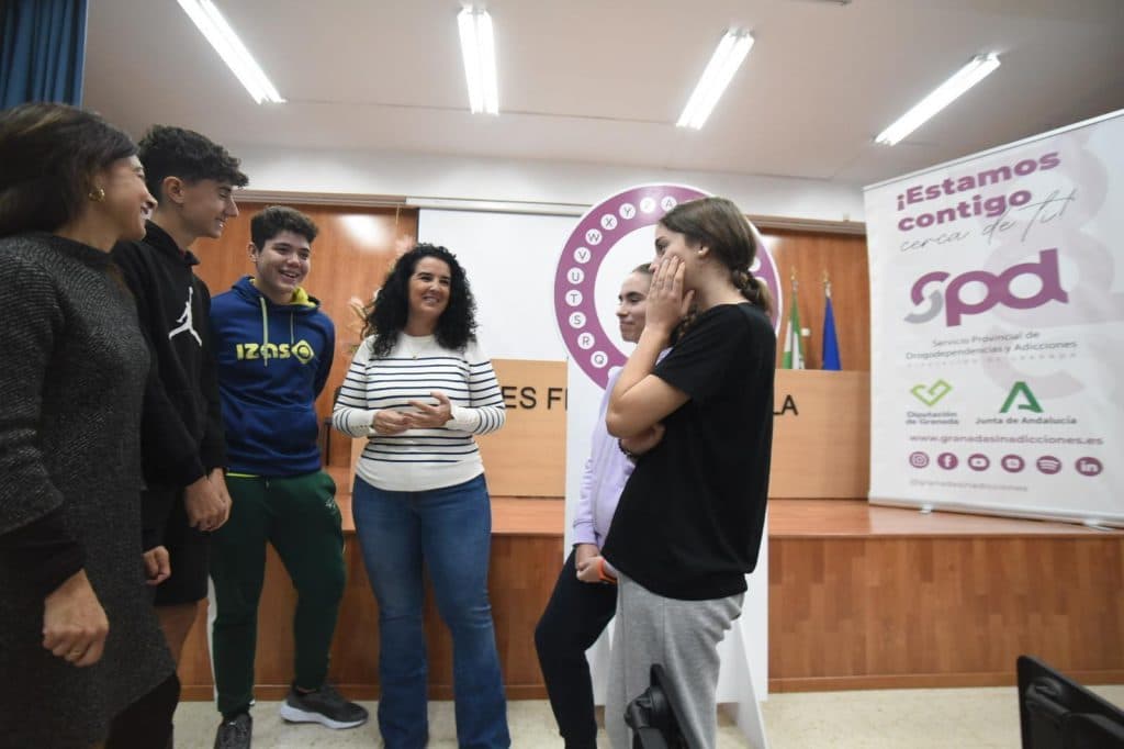Diputación forma a más de 500 estudiantes de Secundaria en prevención de adicciones y narcomenudeo