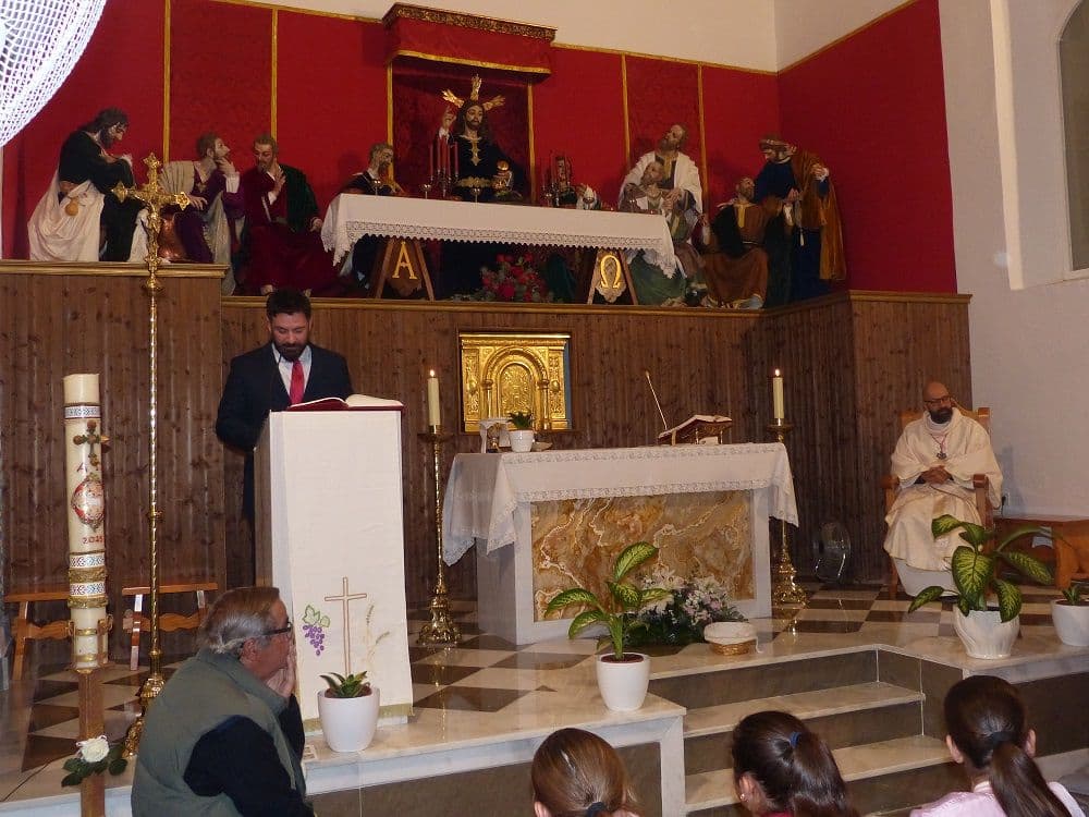 El tallista Juan Manuel Pérez realizará el paso de misterio de la Santa Cena de Motril