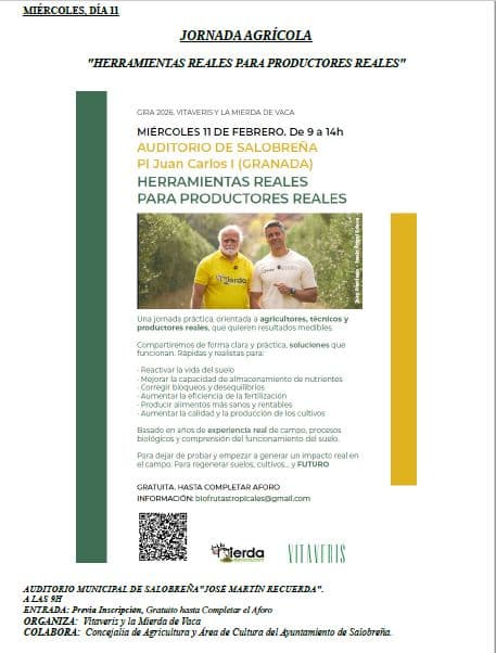 Salobreña acoge una jornada técnica agrícola sobre ‘Herramientas reales para productores reales’