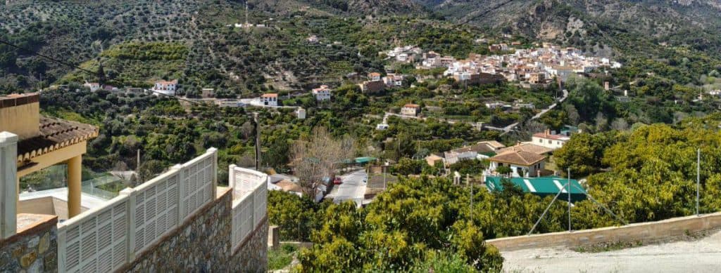 Corte del suministro eléctrico en Los Guájares