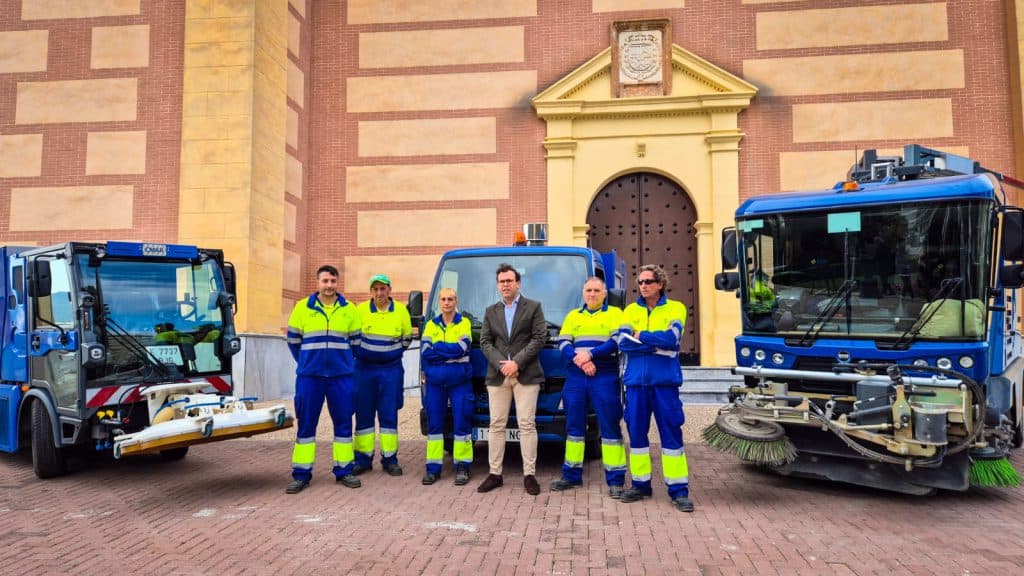 El área de Calidad Urbana pone en marcha el ‘Plan Capuchón’, el dispositivo especial de limpieza para la Semana Santa