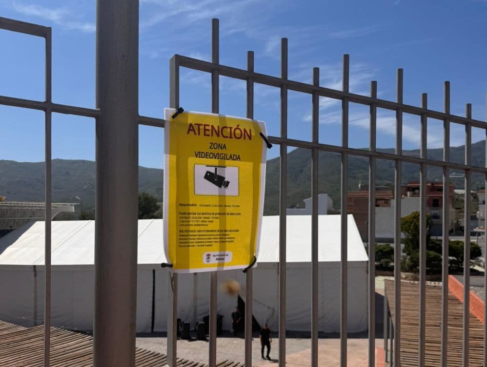 Molvízar refuerza la seguridad en sus fiestas con un nuevo sistema de videovigilancia