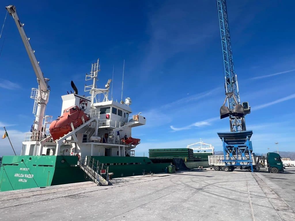 El Puerto de Motril arranca el año con un incremento del 117,4% en sus exportaciones