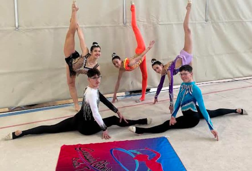 El Club Gimnasia Rítmica Costa Tropical se alza con excelentes resultados en la fase Diputación de Granada Promesas/Base