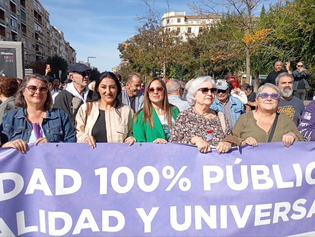 Podemos hace «un llamamiento claro a la ciudadanía» en defensa de la sanidad pública en Andalucía