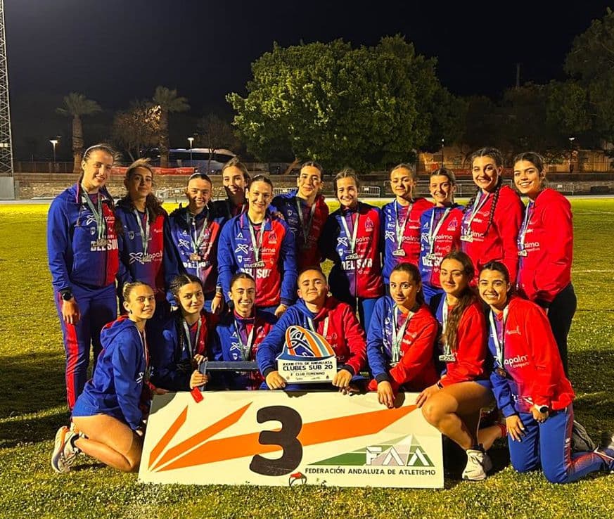 El Club Delsur – Cooperativa La Palma, subcampeón masculino y tercer clasificado femenino en el andaluz Sub20 por clubes