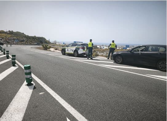 La Guardia Civil investiga a dos conductores por supuestos delitos contra la seguridad vial por velocidad excesiva