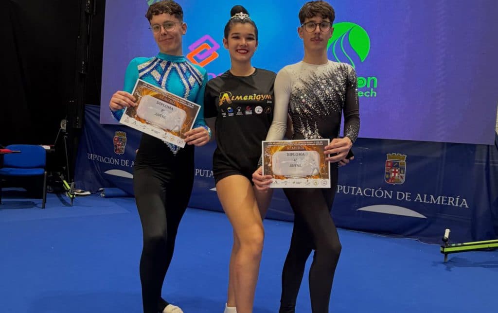 El club Gimnasia Rítmica Costa Tropical celebra los resultados obtenidos en el Trofeo Internacional Almerigym y el Campeonato de Andalucía Base Masculino