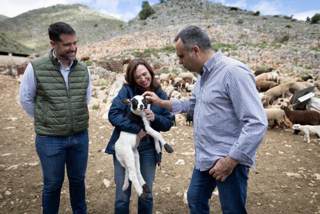 Rocío Díaz: “Juanma Moreno está al lado de los agricultores y ganaderos granadinos frente a quienes solo generan incertidumbre”