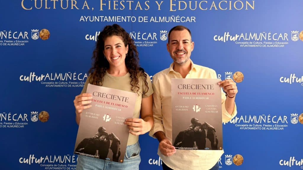 La Escuela de Flamenco Paola Almodóvar presenta este fin de semana en Almuñécar su espectáculo de fin de curso ‘Creciente’