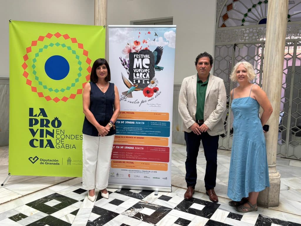 Diputación respalda el regreso del Festival ‘Me Vuelves Lorca’, que celebrará su novena edición este verano en Laroles